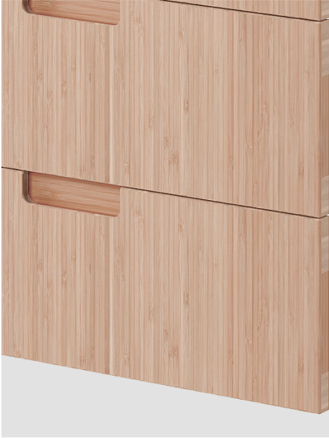 Světle bambusová dvířka FRÖJERED
