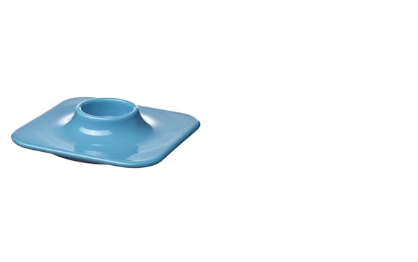 Svícen na čaj. svíčky, sv.modrá