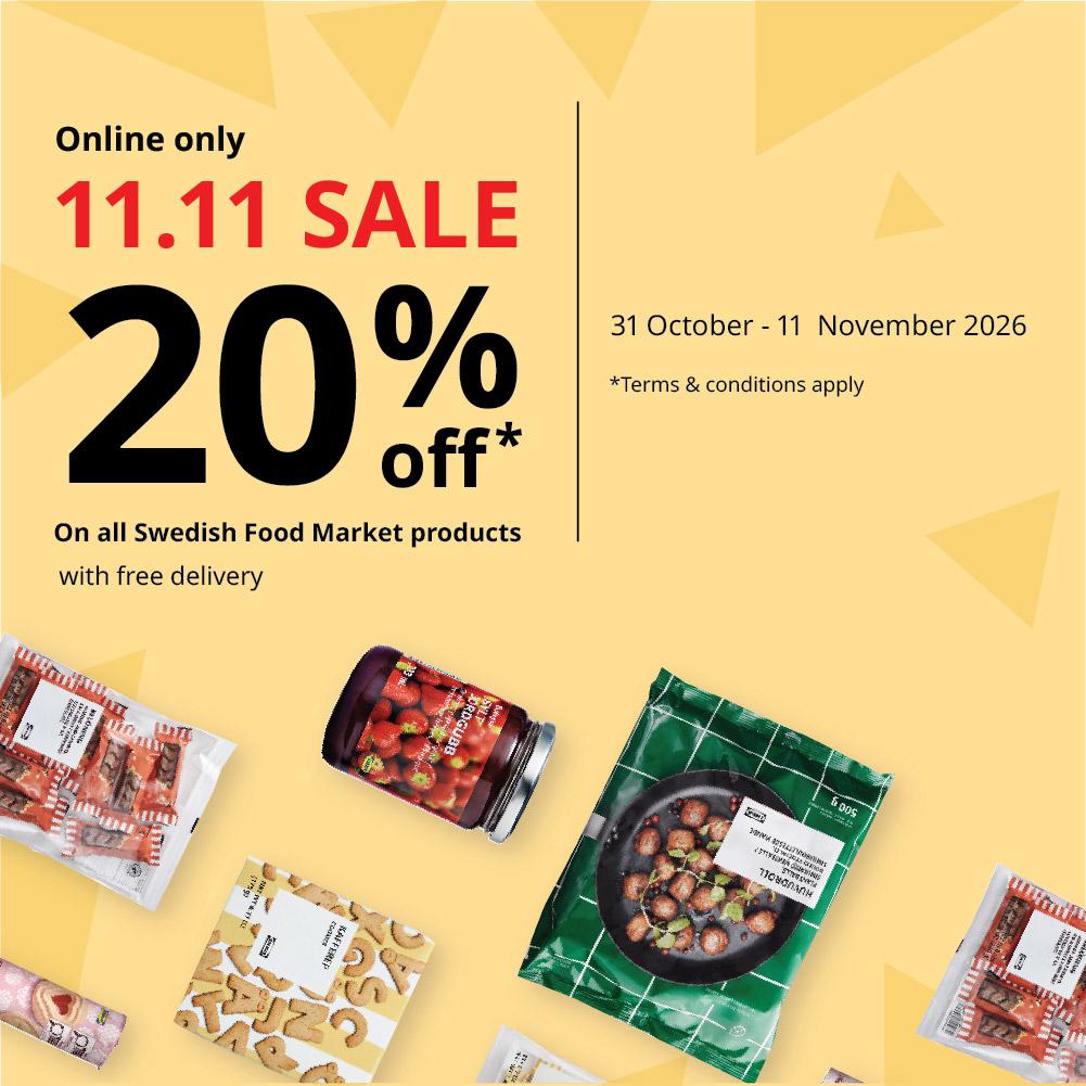 Swedish food 11:11 SALE