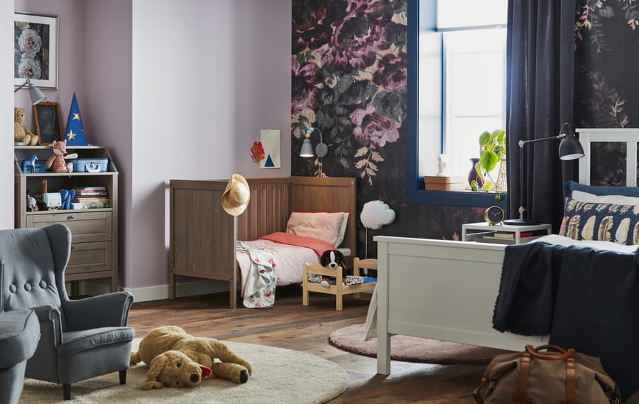 أفكار تصميم لمشاركة غرفة نومك مع طفل رضيع IKEA أفكار تصميم لمشاركة غرفة نومك مع طفل رضيع IKEA