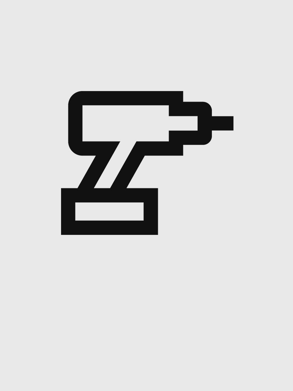 Symbol for montering.