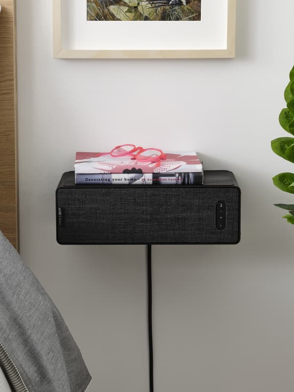 SYMFONISK WiFi bookshelf speaker in a room