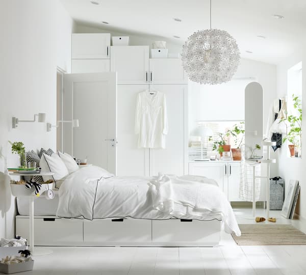 Sypialnia w stylu skandynawskim