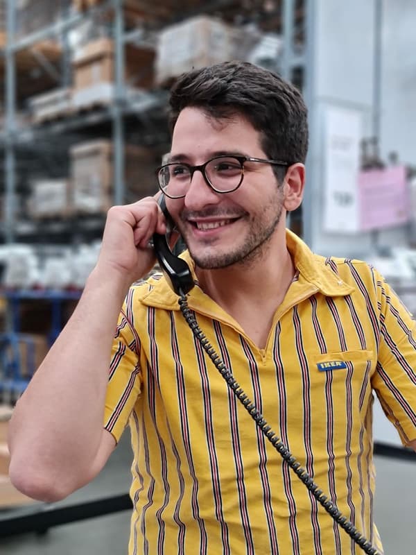Syrian-born, Nawar secured an ongoing contract with IKEA after completing the stand for refugees program.