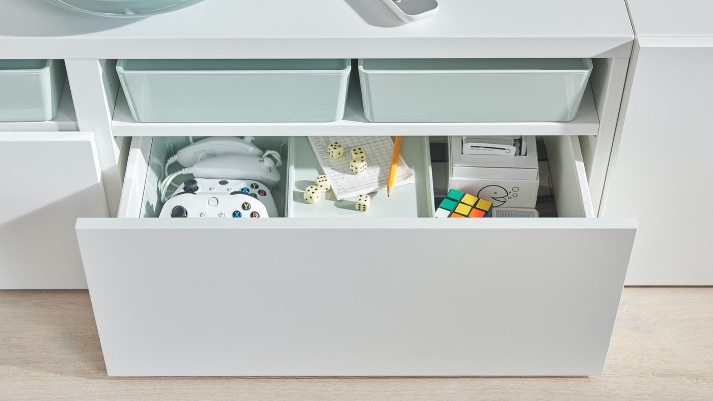 System przechowywania BESTÅ w pięciu krokach IKEA