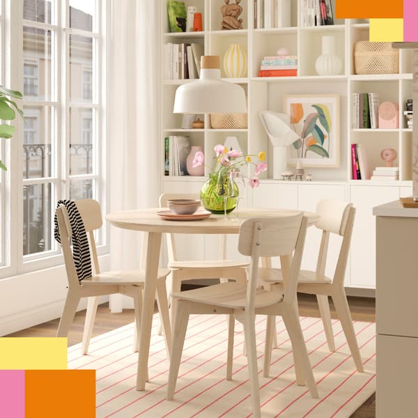 Table and chairs