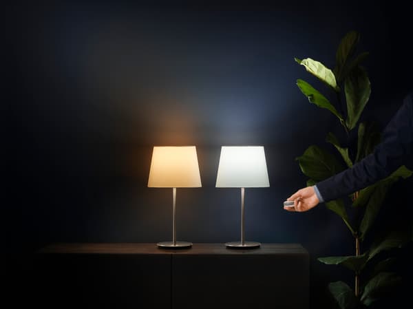 Table lamps with smart bulbs