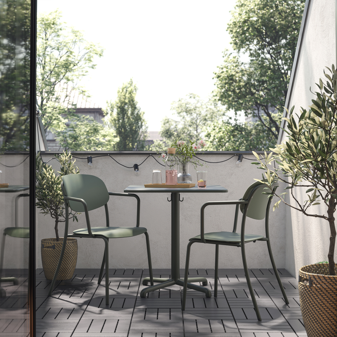 tables et chaises extérieur 