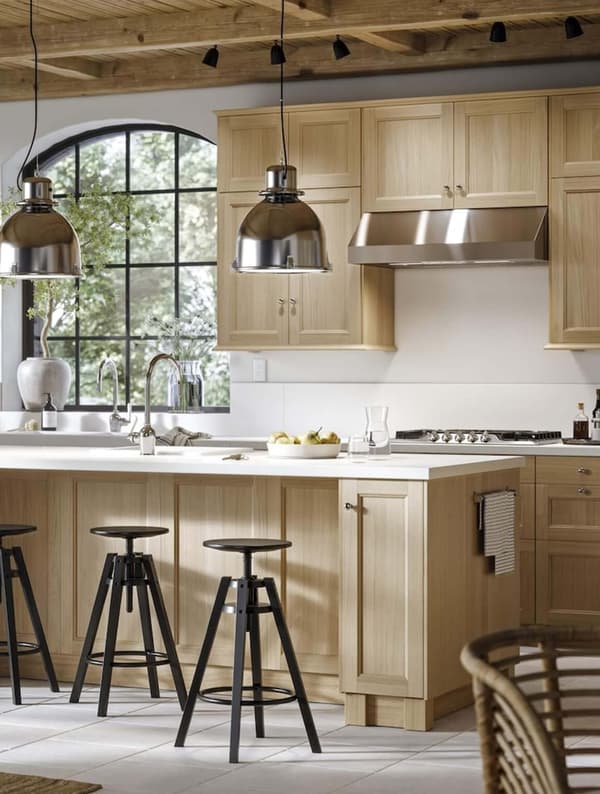tan kitchen 