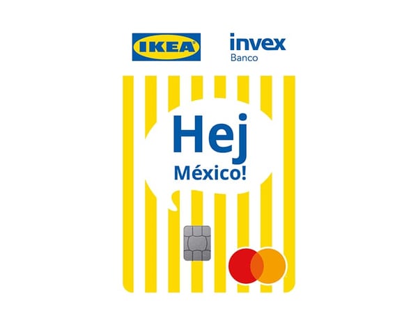 Tarjeta de crédito INVEX Hej México