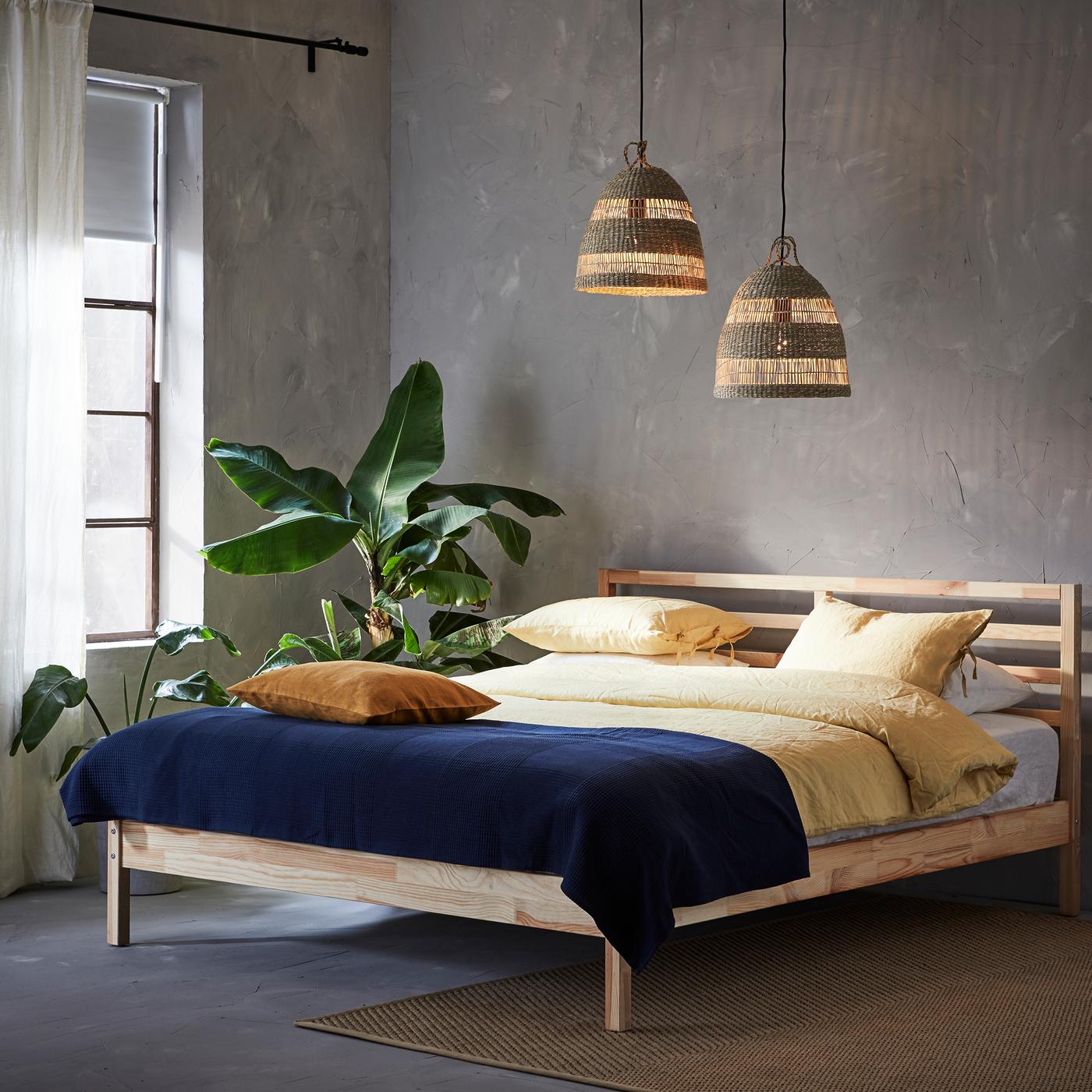 TARVA bed frame.