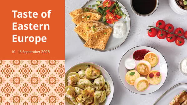 Taste of Eastern Europe — 10–15 September 2025