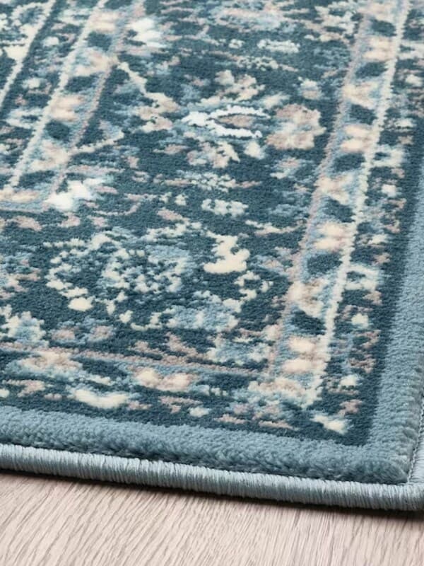 teal rug