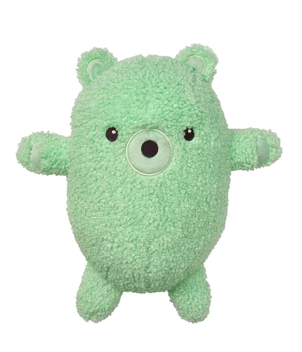 Teddy bear in pale green 