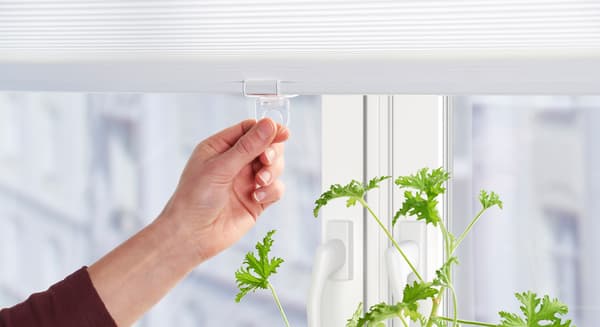 Tenda alveolare bianca con linguetta di plastica - IKEA