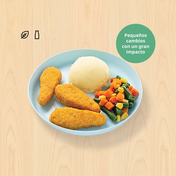 Tenders de proteína vegetal