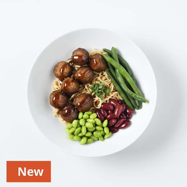 Teriyaki Plant Balls
served with Egg Noodles
119 THB 
