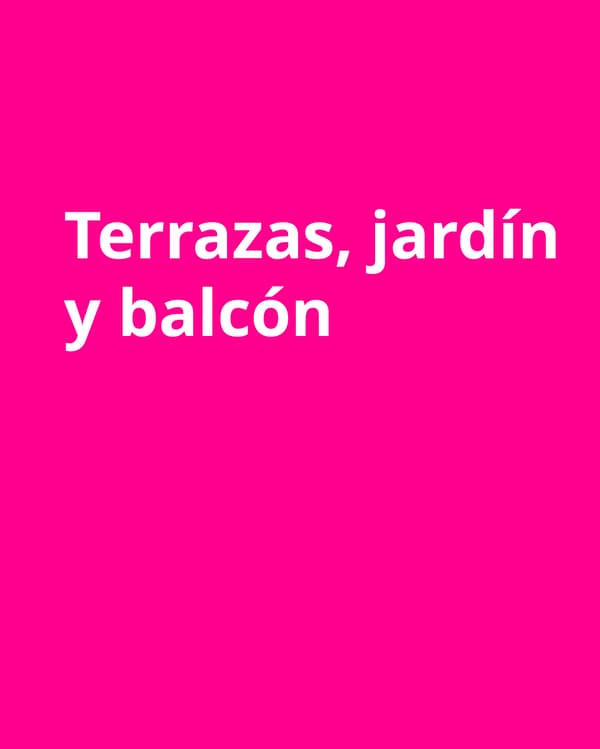 Terraza fucsia