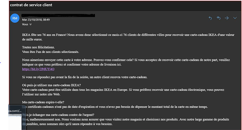 Ikea Informe Alerte Fraude Ikea