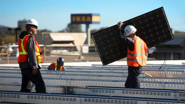 Thanks to huge investments in wind turbines and solar panels, IKEA will soon be energy independent.
