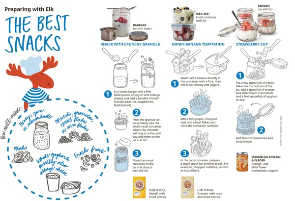 The best snacks.