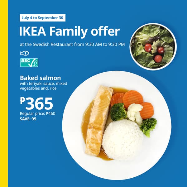 The catch of your shopping trip