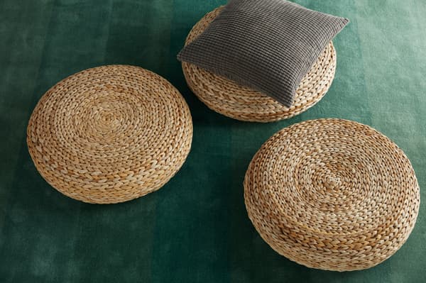 The IKEA ALSEDA pouffe as a Christmas gift
