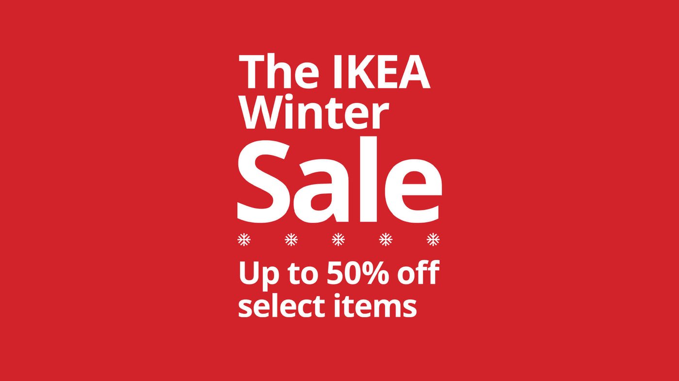 Shop The IKEA Winter Sale