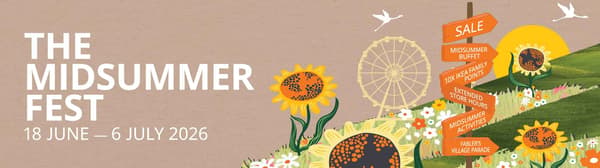 The midsummer fest from 18 June - 6 July 2026