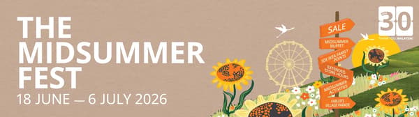 The midsummer fest from 18 June - 6 July 2026
Step into the spirit of Swedish summer with a celebration filled with creativity, family fun, and festive traditions. From flower-inspired experiences and playful activities to special surprises, gather your loved ones and experience Midsummer the IKEA way!