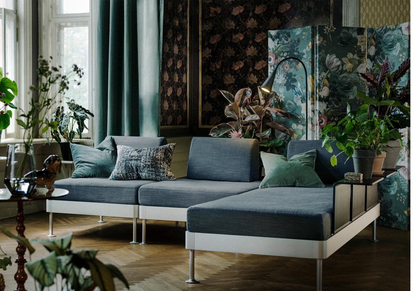 The new DELAKTIG modular sofa from IKEA, designed by Tom Dixon IKEA