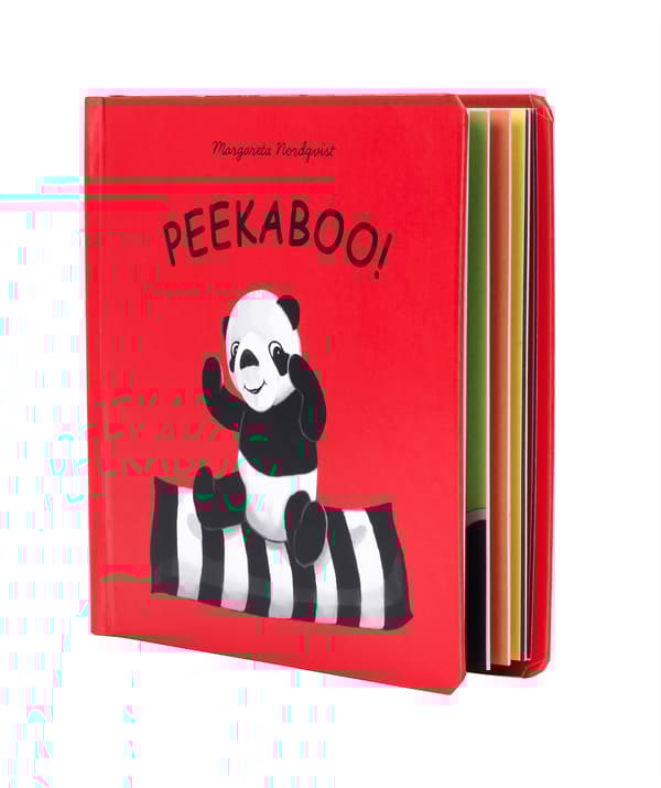 The Peekaboo! baby book.