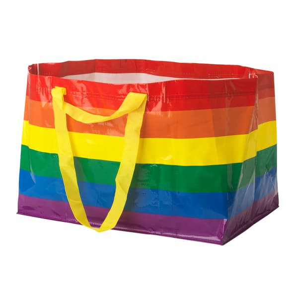 The STORSTOMMA BAG - rainbow coloured bag