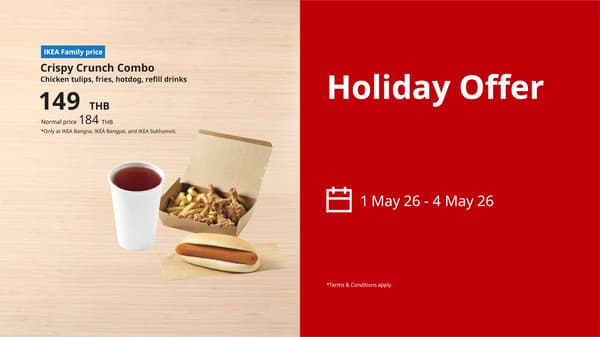 This weekend, enjoy great-value shopping and treat yourself to a delicious meal at a wallet‑friendly Swedish bistro