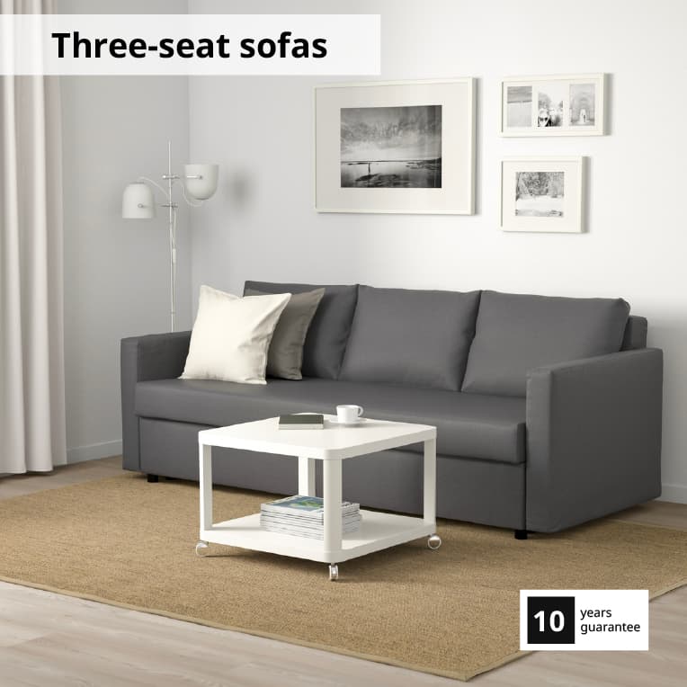 Three-seat sofas