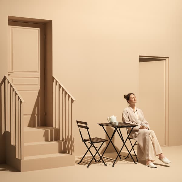 Tips on how to furnish a smaller outdoor space.