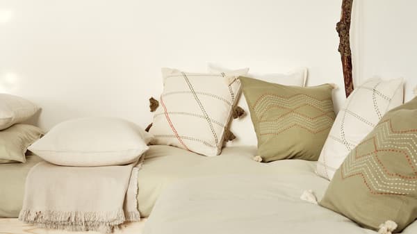Tips on refreshing your home with new cushions and cushion covers.