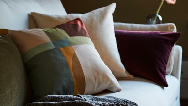 Tips on refreshing your home with new cushions and cushion covers.