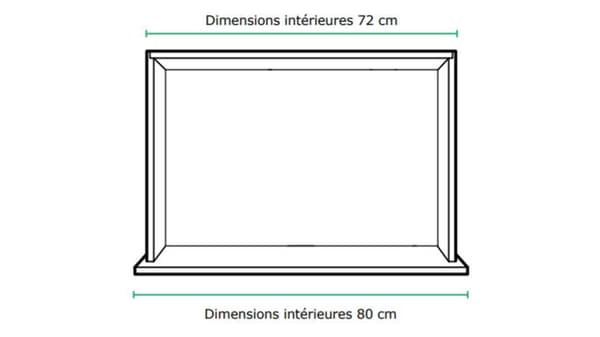 Tiroirs VARIERA 80 cm