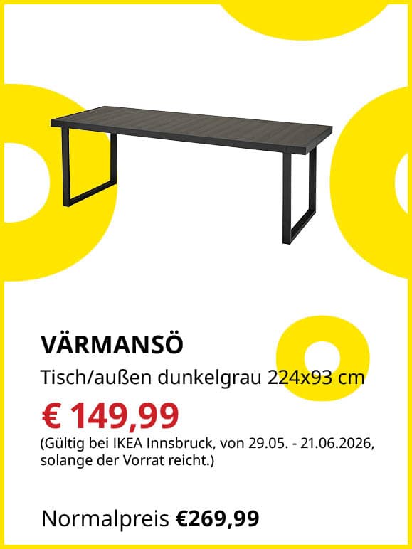 Tisch außen