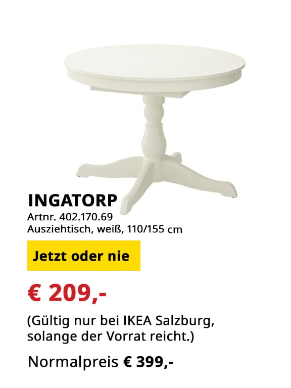 Tisch rund weiß im Angebot