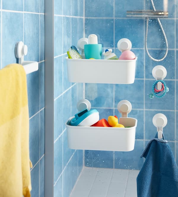 TISKEN bathroom organizer.