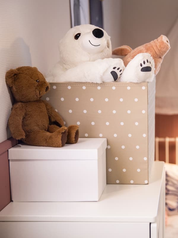 TJENA Tárolódoboz+tető.