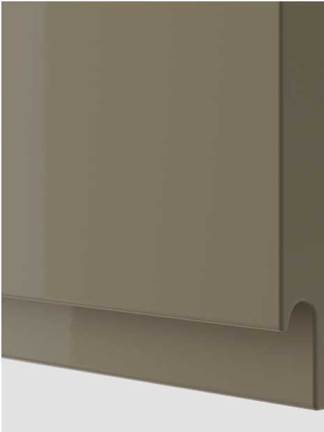 Tmavá šedohnědá dvířka VOXTORP
