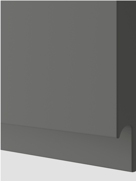 Tmavě šedá VOXTORP 