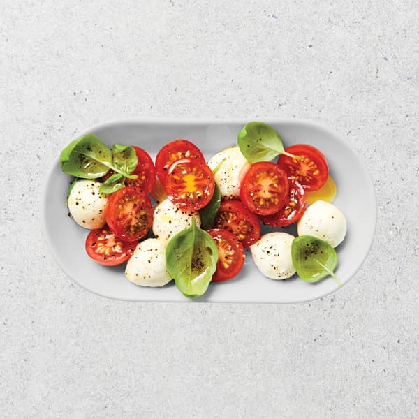 Tomato and boccocini salad