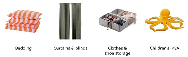 Top bedroom categories