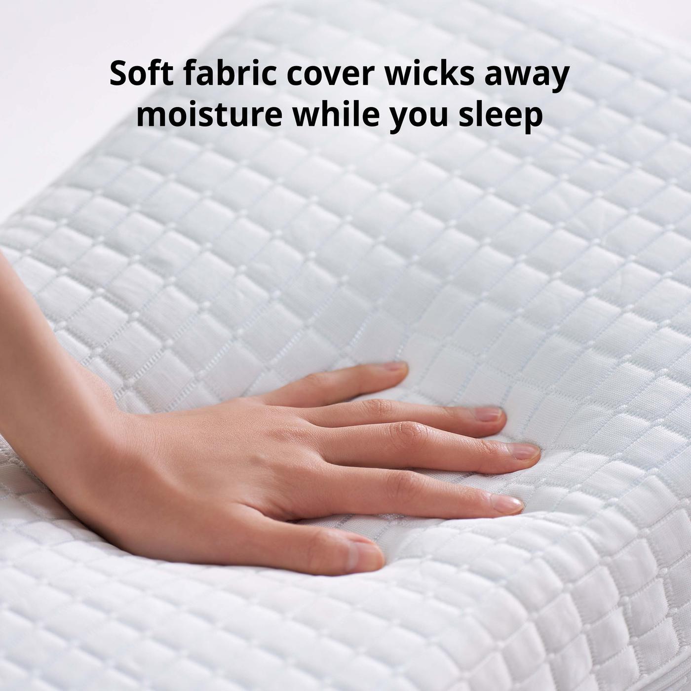 Top seller IKEA product. KLUBBSPORRE ergonomic pillow, side/back sleeper, 41x70 cm. Price: $39.90. Benefits: Soft fabric cover wicks away moisture while you sleep