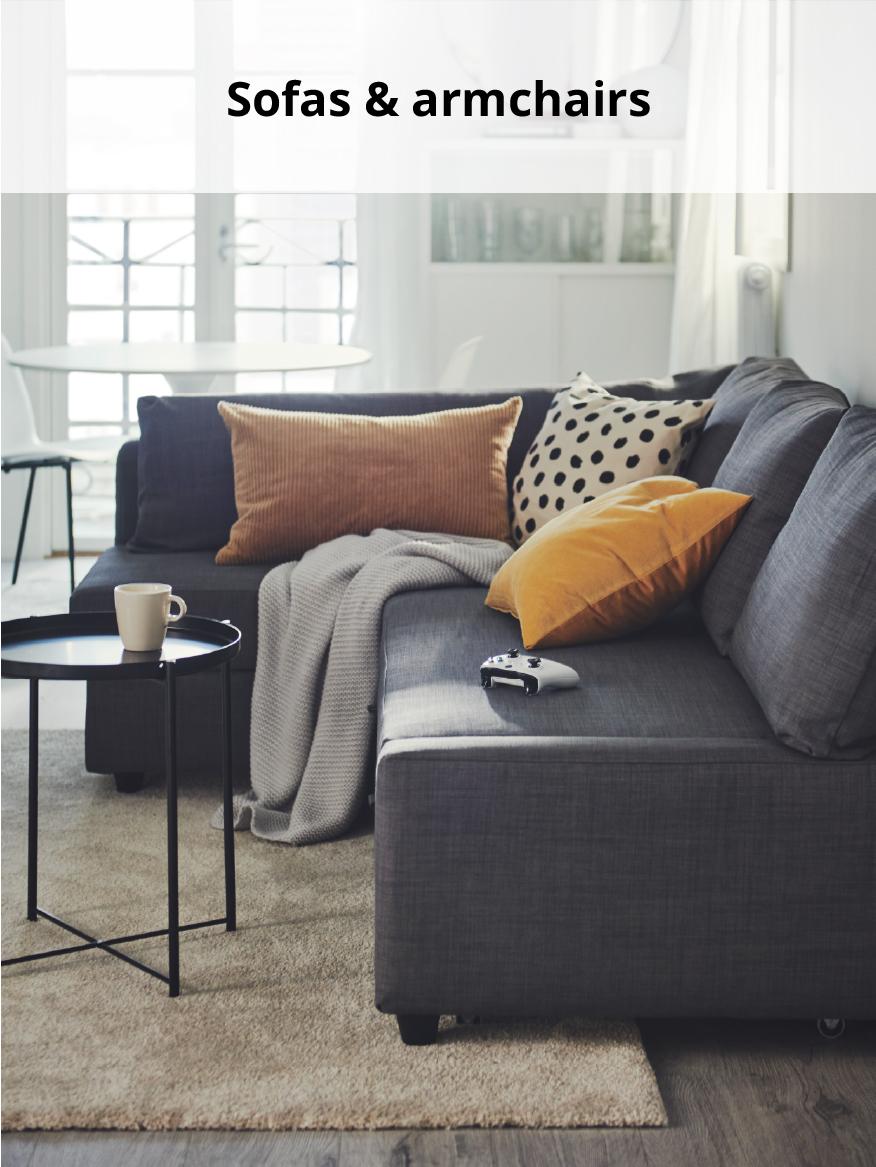 Top seller sofas & armchairs