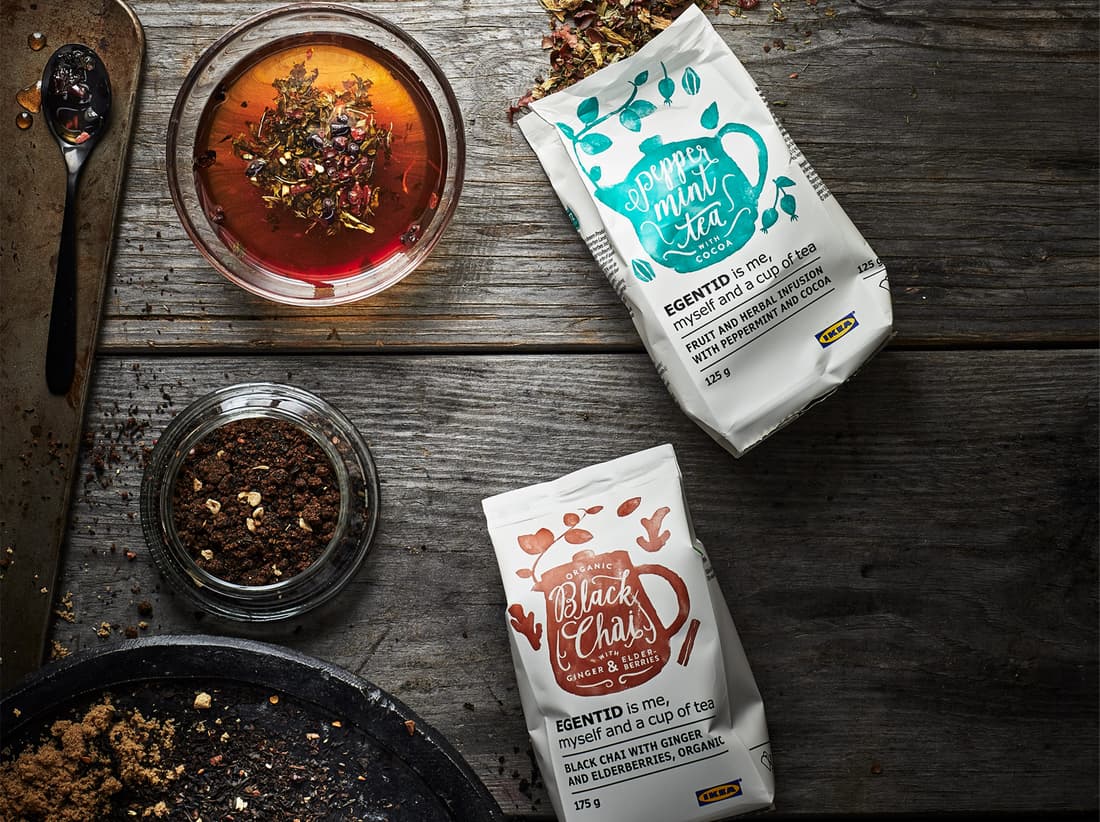 IKEA EGENTID, a new tea series IKEA